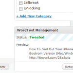 Forget TwitterUpdater Use WordTwit!